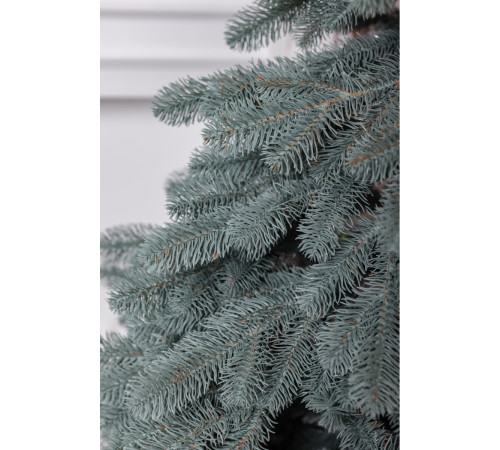 Штучна ялинка Карпатська, лита V18 блакитна, 2,5 м