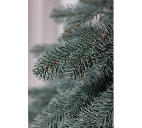 Штучна ялинка Карпатська, лита V18 блакитна, 2,5 м