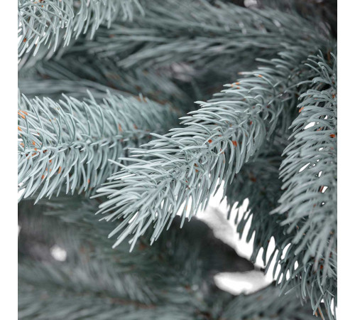 Штучна ялинка Косівська, лита V8 блакитна, 2,1 м