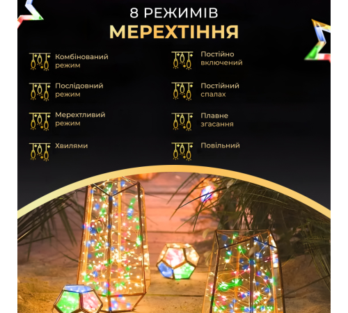 Гірлянда Роса нитка 2000 LED, 200 м, з пультом ,від мережі, мультиколор Гірлянда Роса нитка 2000 LED, 200 м, з пультом ,від мережі, мультиколор