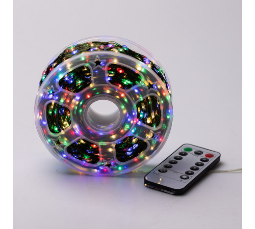 Гірлянда Роса нитка 2000 LED, 200 м, з пультом ,від мережі, мультиколор Гірлянда Роса нитка 2000 LED, 200 м, з пультом ,від мережі, мультиколор
