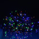 Гірлянда вулична Бахрома 405 LED 25 м, від мережі, чорний кабель, мультиколор