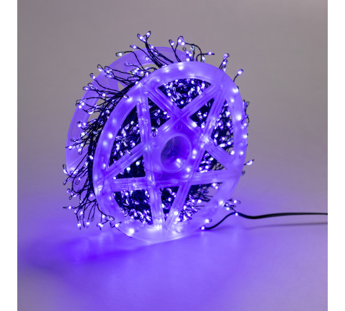 Гірлянда-нитка Роса Хвойна лапа 400 LED, 30 м, синій Гірлянда-нитка Роса Хвойна лапа 400 LED, 30 м, синій