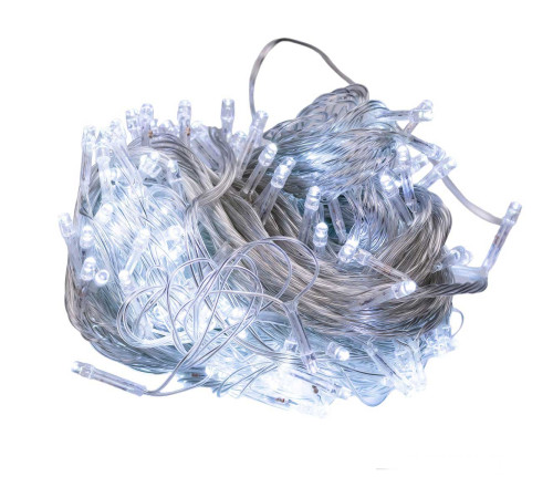 Гірлянда Нитка 300 LED, 16 м, прозорий кабель, білий Гірлянда Нитка 300 LED, 16 м, прозорий кабель, білий