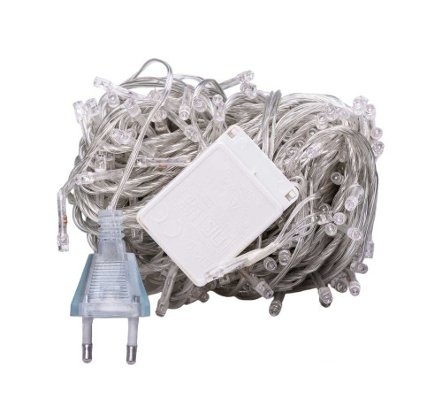 Гірлянда Нитка 300 LED, 16 м, прозорий кабель, синій Гірлянда Нитка 300 LED, 16 м, прозорий кабель, синій