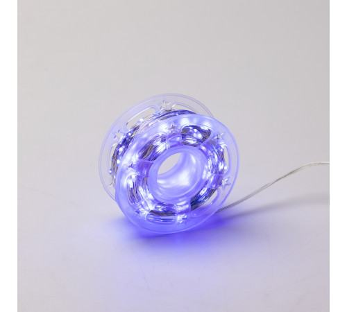 Гірлянда Роса нитка 500 LED, 50 м, з пультом, від мережі, білий