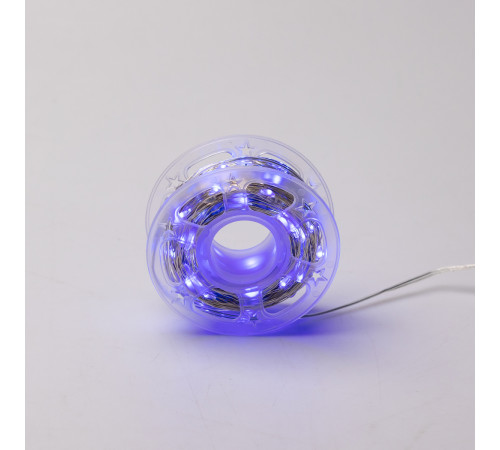 Гірлянда Роса нитка 500 LED, 50 м, з пультом, від мережі, білий