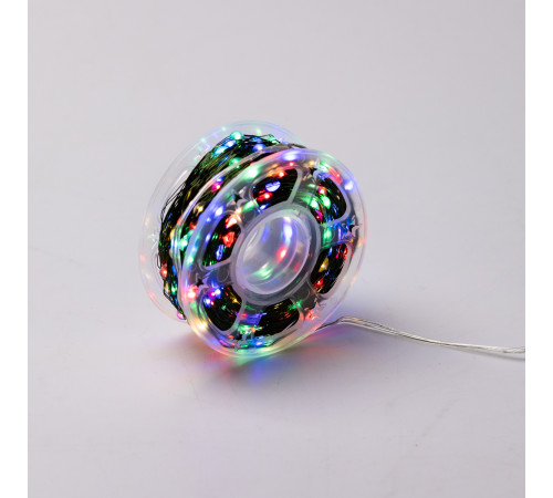 Гірлянда Роса нитка 500 LED, 50 м, з пультом, від мережі, зелена оболонка, мультиколор Гірлянда Роса нитка 500 LED, 50 м, з пультом, від мережі, зелена оболонка, мультиколор