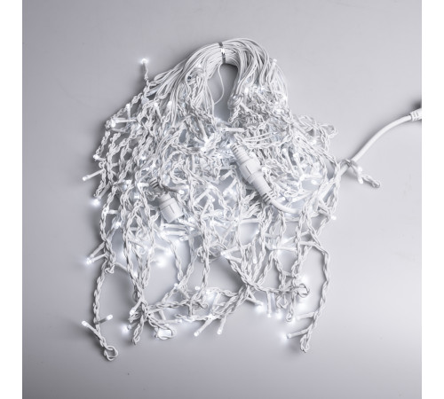 Гірлянда вулична Бахрома 200 LED, 12 м, від мережі, білий