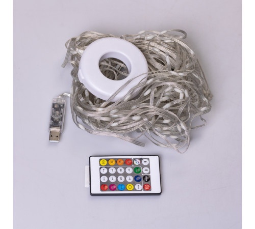 Смарт-гірлянда 200 LED, 2 м, з керуванням зі смартфона, мультиколор Смарт-гірлянда 200 LED, 2 м, з керуванням зі смартфона, мультиколор