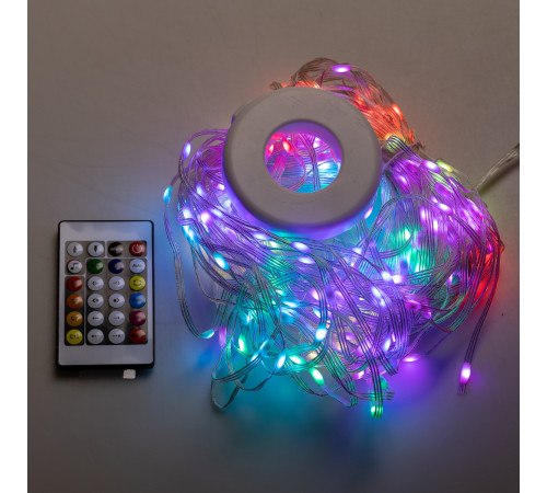Смарт-гірлянда 200 LED, 2 м, з керуванням зі смартфона, мультиколор Смарт-гірлянда 200 LED, 2 м, з керуванням зі смартфона, мультиколор