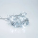 Гірлянда-штора 64 LED, 1,5х1,5 м, від мережі, прозорий кабель, білий
