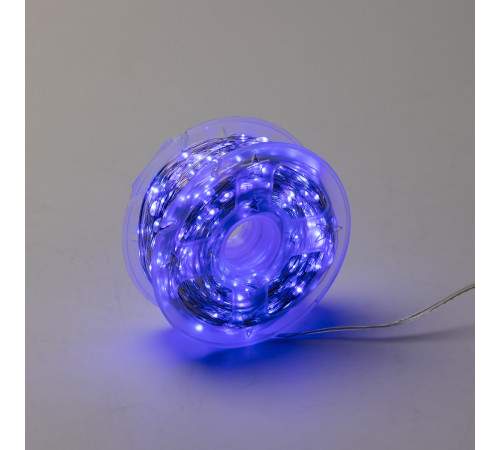 Гірлянда Роса нитка 1000 LED, 100 м, від мережі, синій Гірлянда Роса нитка 1000 LED, 100 м, від мережі, синій