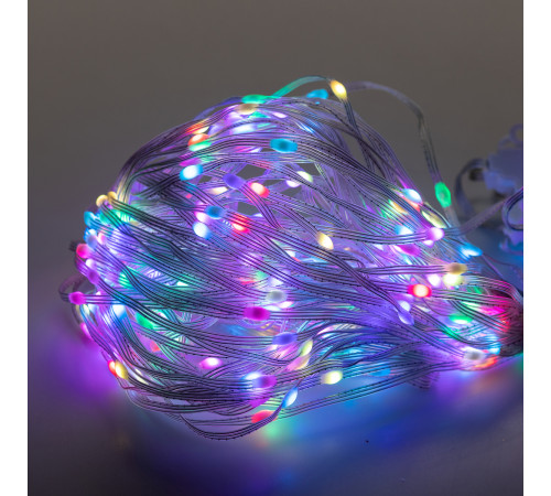Смарт-гірлянда Штора 400 LED, 3*3 м, з керуванням зі смартфона, мультиколор Смарт-гірлянда Штора 400 LED, 3*3 м, з керуванням зі смартфона, мультиколор