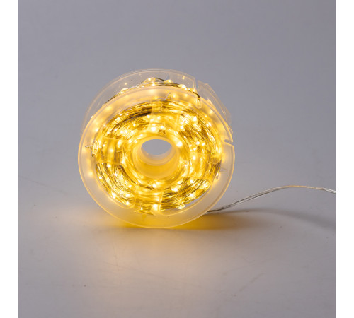 Гірлянда Роса нитка 1000 LED, 100 м, від мережі, жовтий Гірлянда Роса нитка 1000 LED, 100 м, від мережі, жовтий