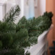 Гірлянда хвойна, штучна, лита 1 м, зелена