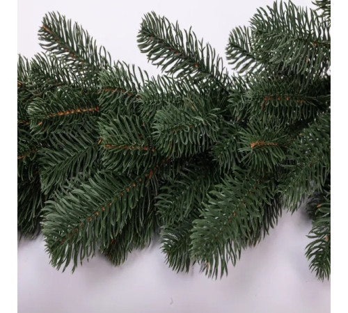 Гірлянда хвойна, штучна, лита 1 м, зелена
