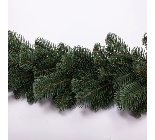 Гірлянда хвойна, штучна, лита 1 м, зелена