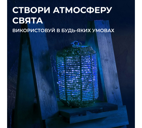Гірлянда Кінський хвіст 200 LED, 10 ниток, 2 м, синій Гірлянда Кінський хвіст 200 LED, 10 ниток, 2 м, синій