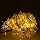 Гірлянда вулична Бахрома 335 LED, 20 м, від мережі, білий кабель, жовтий