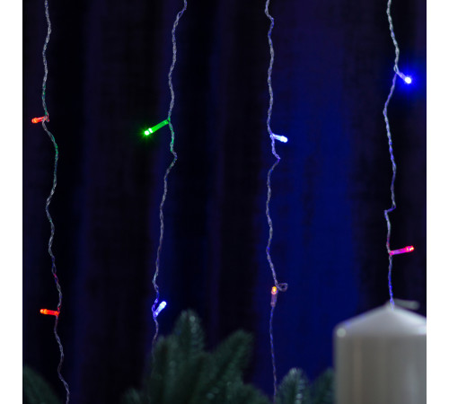 Гірлянда-штора світлодіодна 240 LED, 2*2 м, мультиколор Гірлянда-штора світлодіодна 240 LED, 2*2 м, мультиколор