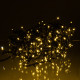 Гірлянда вулична Бахрома 335 LED, 20 м, від мережі, чорний кабель, жовтий