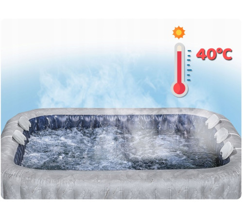 Джакузі-SPA надувне Bestway 6001Q Lay‑Z San Francisco Pro 7‑місне