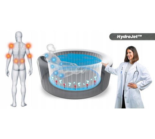 Джакузі-SPA надувне Bestway 6001Q Lay‑Z San Francisco Pro 7‑місне