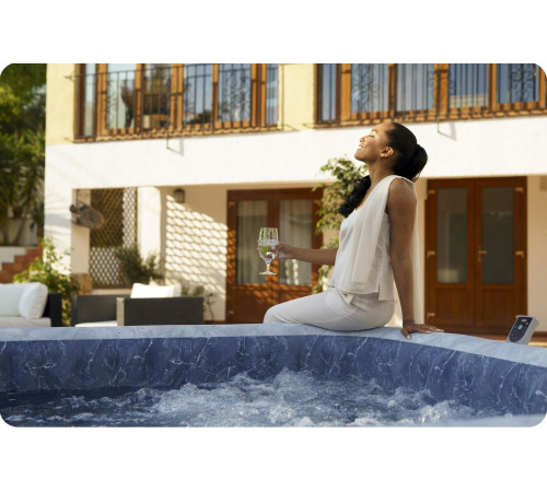 Джакузі-SPA надувне Bestway 6001Q Lay‑Z San Francisco Pro 7‑місне