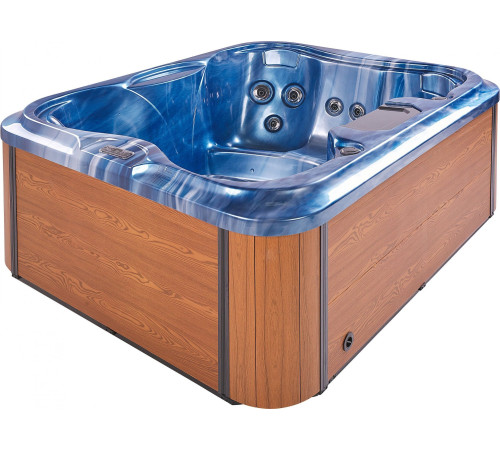 Джакузі-SPA садове Beliani Arcelia 180 см х 80 см, 4-місне Джакузі-SPA садове Beliani Arcelia 180 см х 80 см, 4-місне