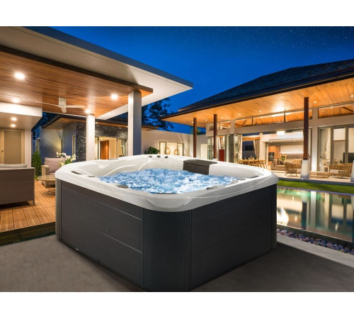 Джакузі-SPA садове Beliani Lastarria 200 см х 88 см, 5-місне Джакузі-SPA садове Beliani Lastarria 200 см х 88 см, 5-місне