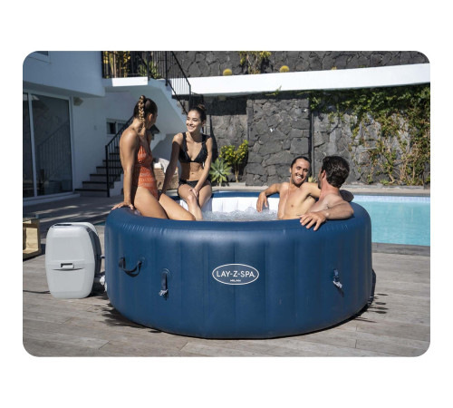 Джакузі-SPA надувне BESTWAY LAY-Z-SPA Milan AirJet Plus 6-місне Джакузі-SPA надувне BESTWAY LAY-Z-SPA Milan AirJet Plus 6-місне