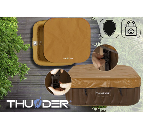 Джакузі-SPA надувне Thunder BREVE 6-місне Джакузі-SPA надувне Thunder BREVE 6-місне