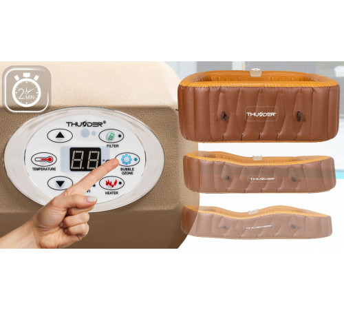 Джакузі-SPA надувне Thunder BREVE 6-місне Джакузі-SPA надувне Thunder BREVE 6-місне