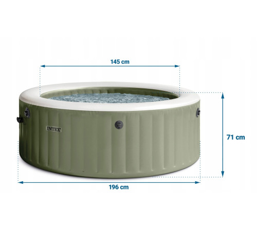 Джакузі-SPA надувне Intex 28426NP 4-місне