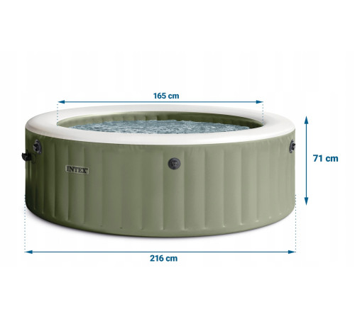 Джакузі-SPA надувне Intex 28428NP 6-місне