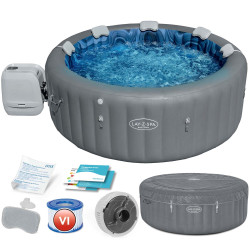 Джакузі-SPA надувне BESTWAY LAY-Z-SPA Santorini HydroJet 7-місне
