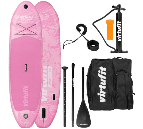 Надувна SUP дошка (Сапборд) VIRTUFIT CRUISER 305, рожева