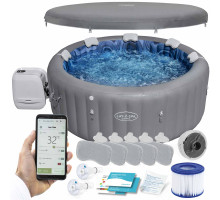 Джакузі-SPA надувне Bestway 6001T Lay-Z Santorini Pro 7-місне