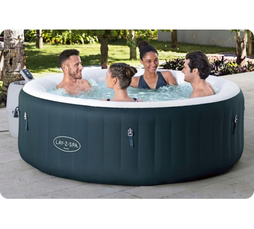 Джакузі-SPA надувне Bestway 6001D SPA Lay‑Z Miami Green 6‑місне