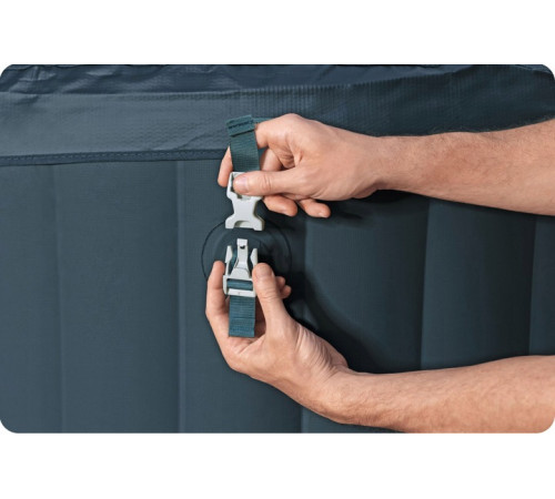 Джакузі-SPA надувне Bestway 6001D SPA Lay‑Z Miami Green 6‑місне