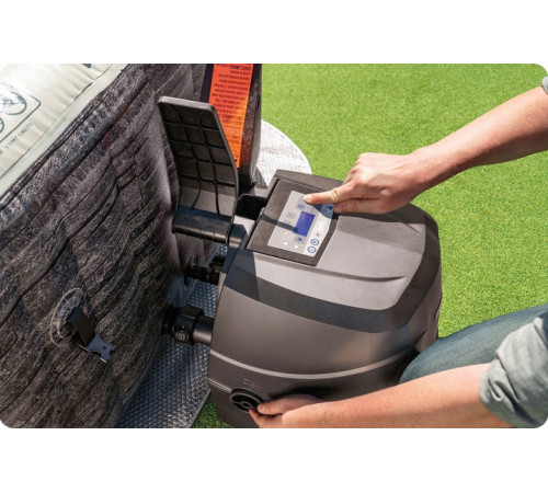 Джакузі-SPA надувне Intex 28450 з хлоргенератором 6-місне