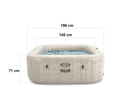Dmuchane SPA z hydromasażem 6 osobowe INTEX 28472