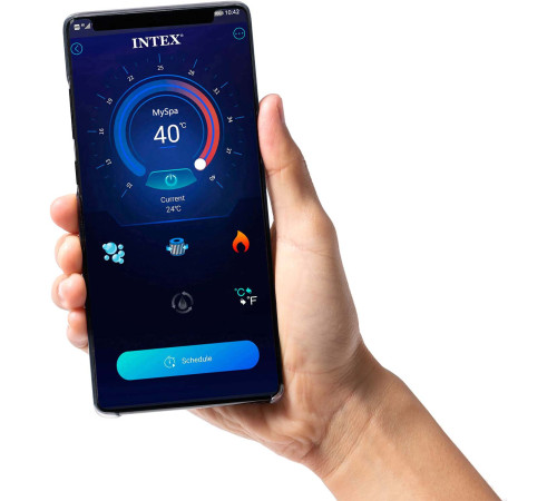 Джакузі-SPA надувне Intex 28452NP 6-місне