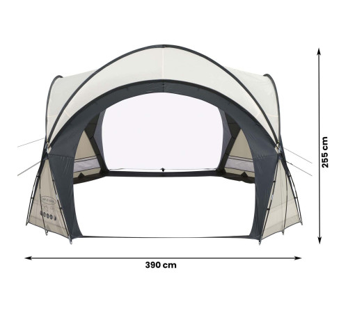 Намет для SPA Bestway 60305 390 х 390 х 255 см, бежево-сірий