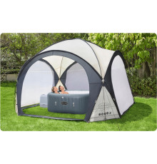 Намет для SPA Bestway 60305 390 х 390 х 255  см, бежево-сірий