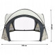 Намет для SPA Bestway 60305 390 х 390 х 255 см, бежево-сірий
