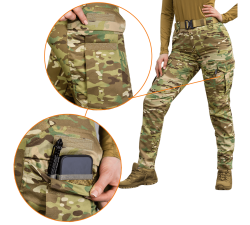 Штани Pani Patrol Pro Multicam (7950), XL Штани Pani Patrol Pro Multicam (7950), XL