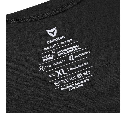 Футболка Totem Logo Чорна (8302), XXL Футболка Totem Logo Чорна (8302), XXL
