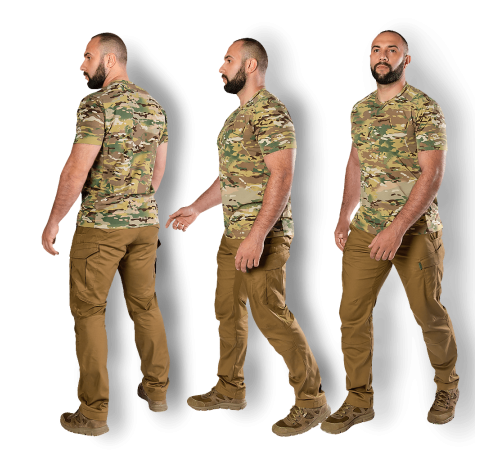 Футболка Totem Multicam (8076), M Футболка Totem Multicam (8076), M